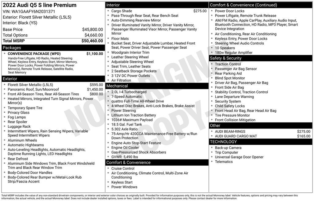 2022 Audi Q5 45 S line Premium Lakeland FL