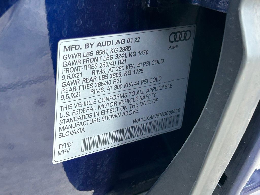 2022 Audi Q7 55 Premium Plus Lakeland FL