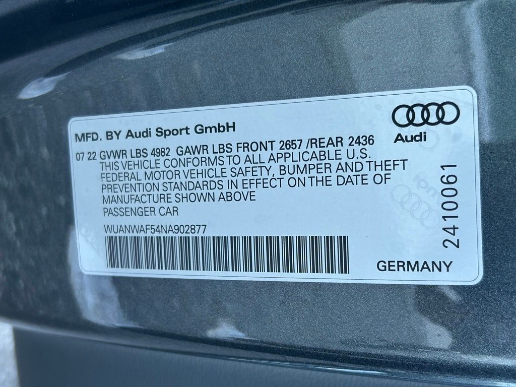 2022 Audi RS 5 2.9T Lakeland FL