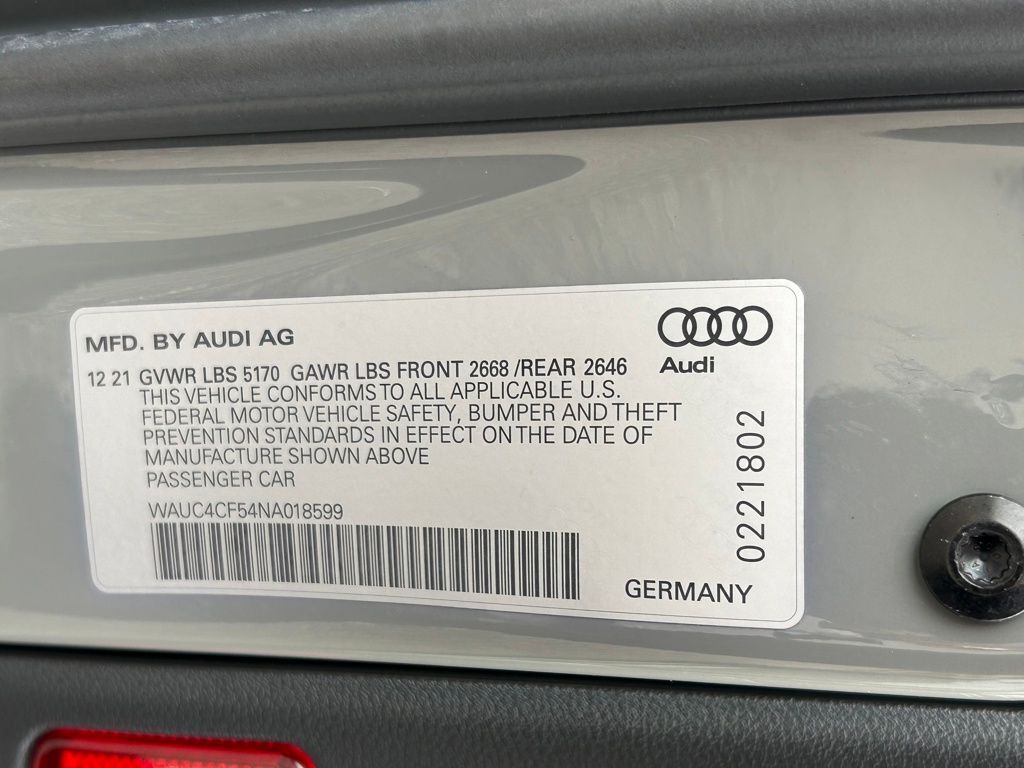 2022 Audi S5 Sportback Premium Plus Lakeland FL