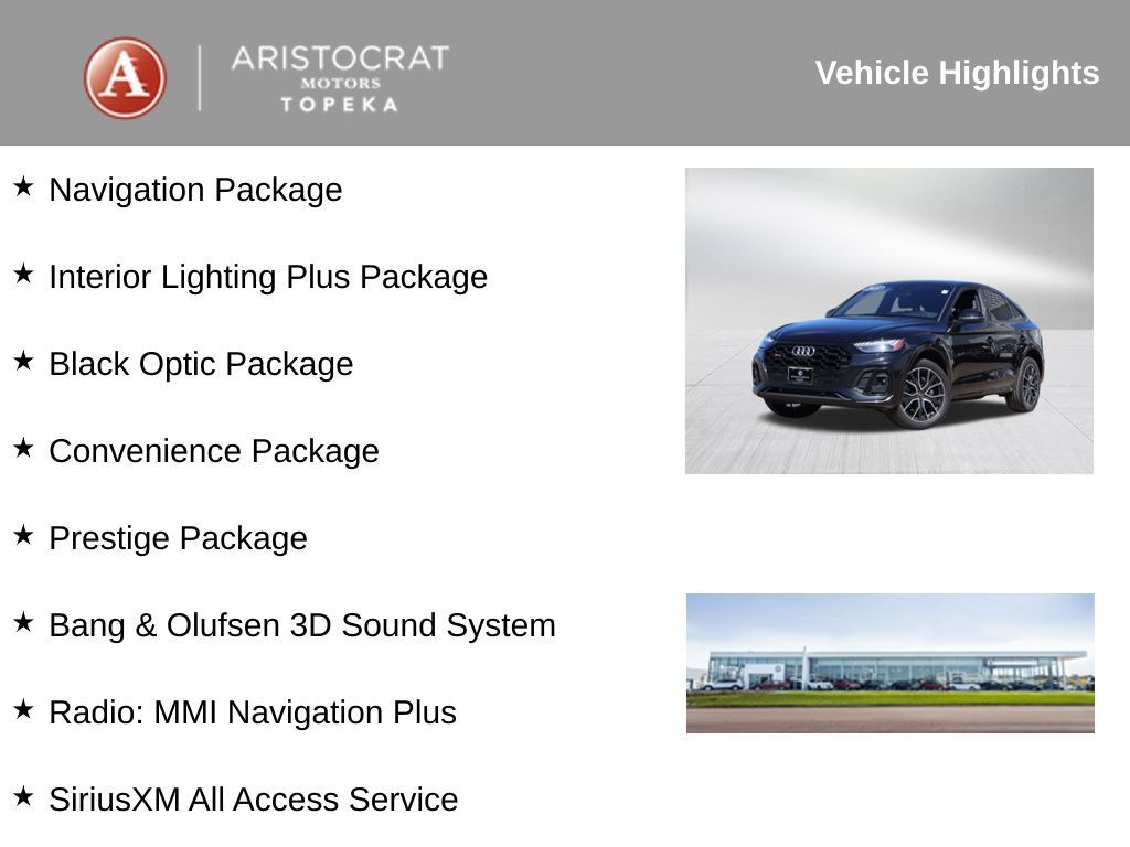 2022 Audi SQ5 Sportback Prestige