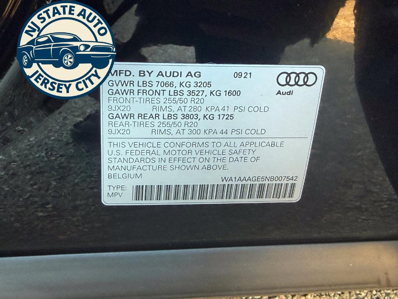 2022 Audi e-tron Premium Jersey City NJ 2022 Audi e-tron Premium Jersey City NJ