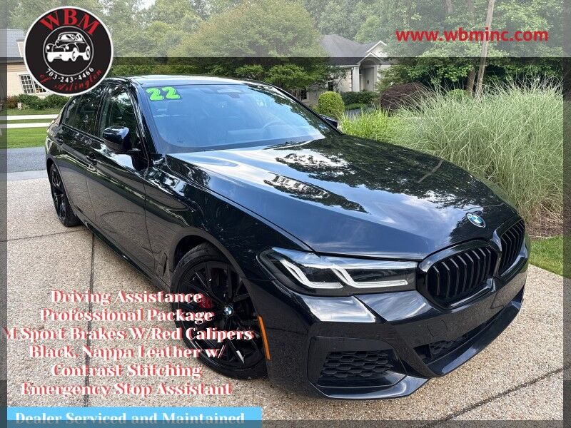 2022 BMW 5 Series M550i xDrive Sedan AWD 2022 BMW 5 Series M550i xDrive Sedan AWD