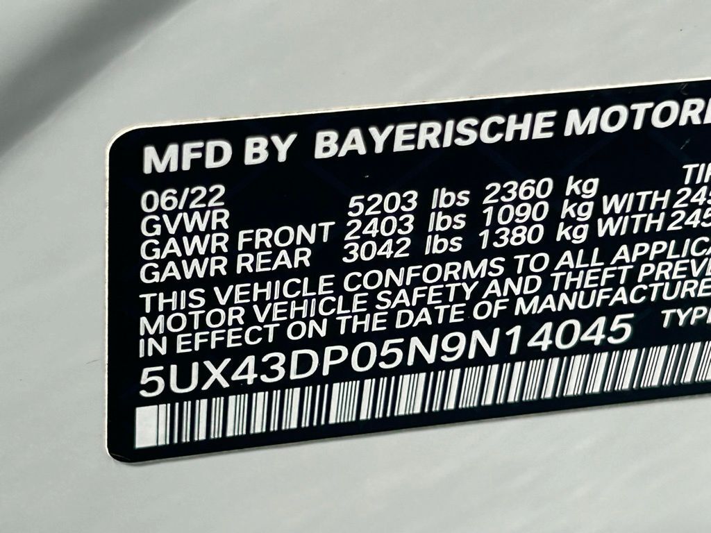 2022 BMW X3 sDrive30i Tampa FL