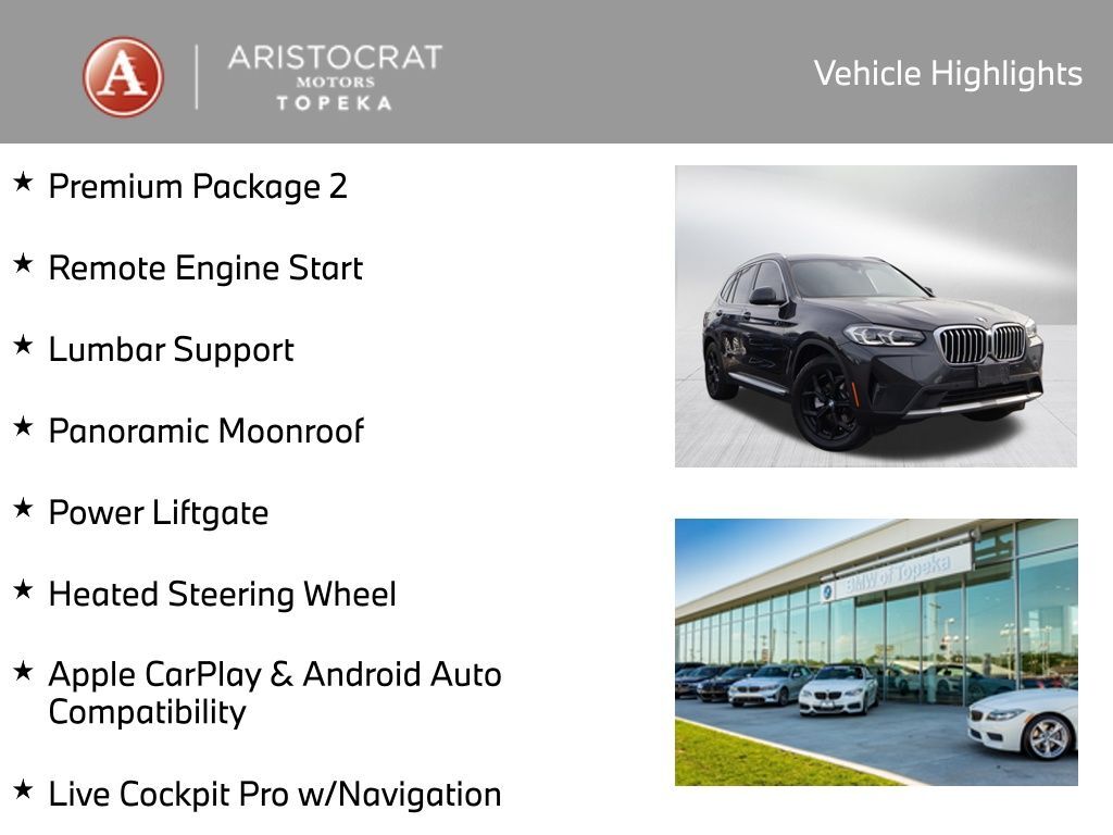 2022 BMW X3 xDrive30i