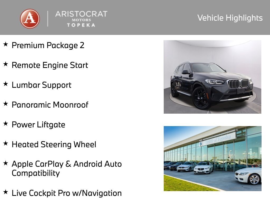 2022 BMW X3 xDrive30i