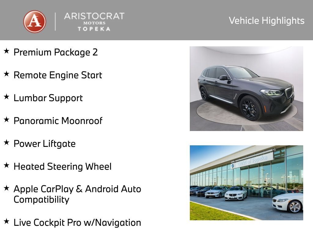 2022 BMW X3 xDrive30i