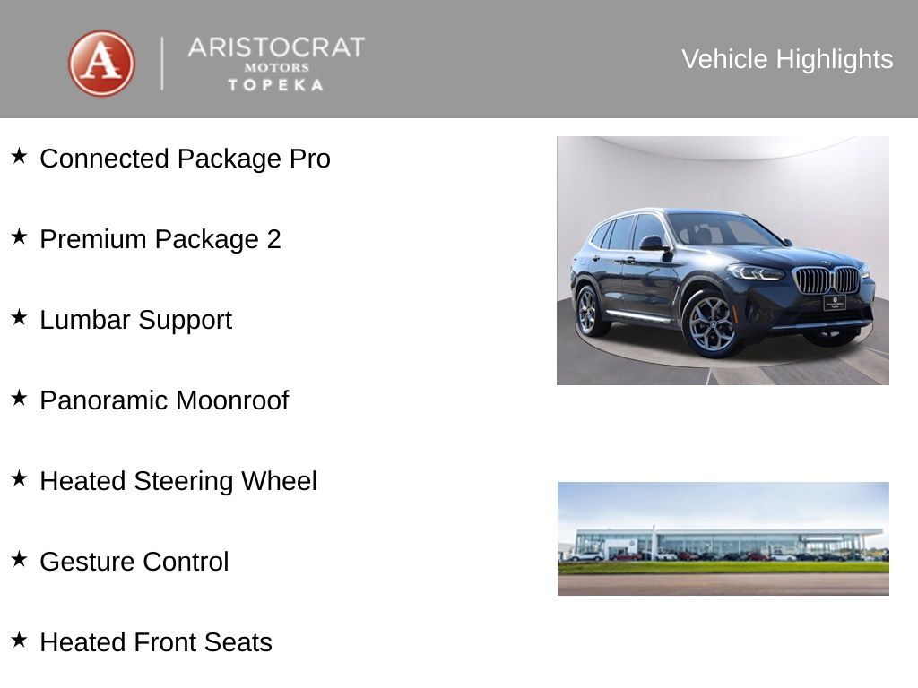 2022 BMW X3 xDrive30i