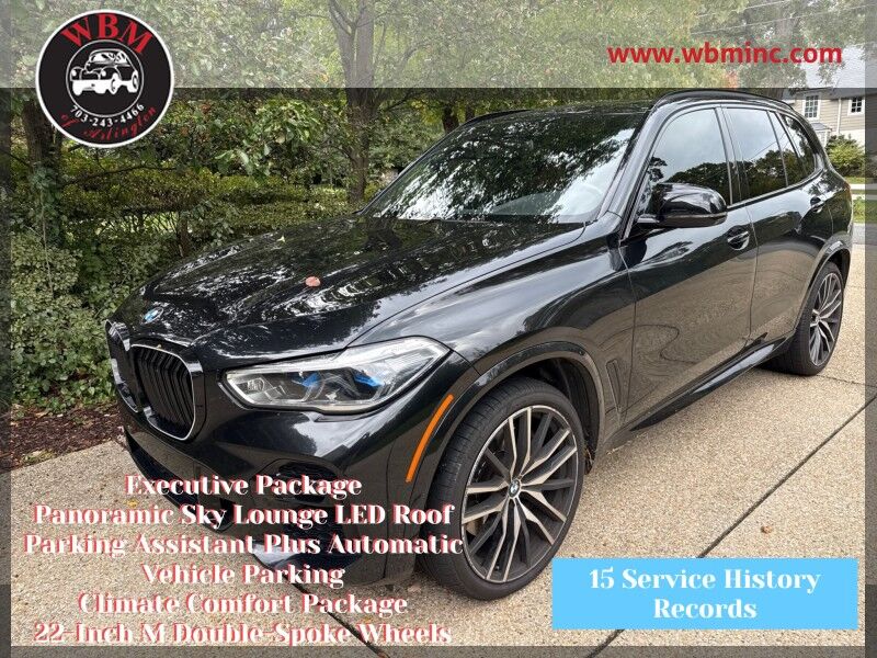 2022 BMW X5 M50i Sports Activity Vehicle w/ Executive Package 2022 BMW X5 M50i Sports Activity Vehicle w/ Executive Package