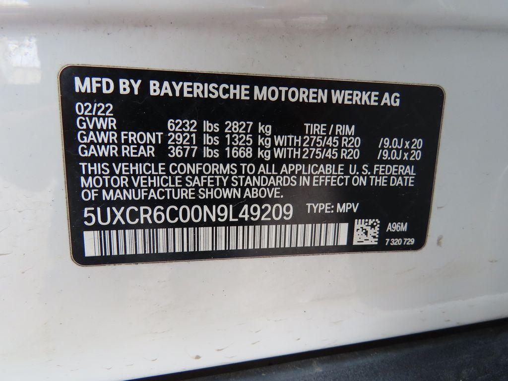 2022 BMW X5 xDrive40i