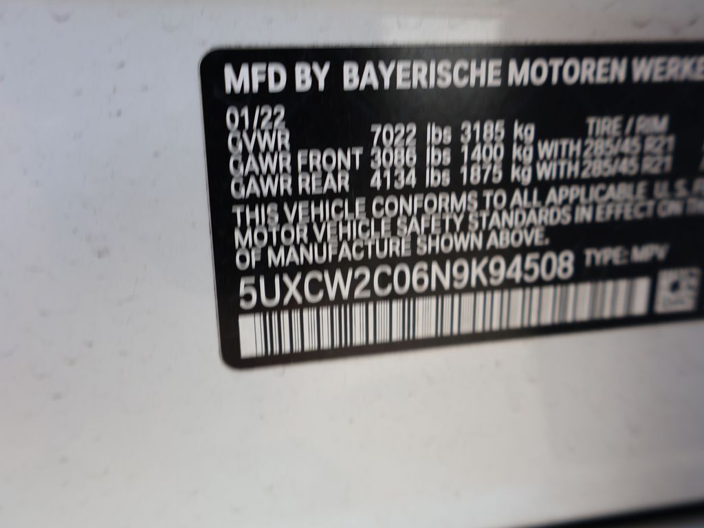 2022 BMW X7 xDrive40i