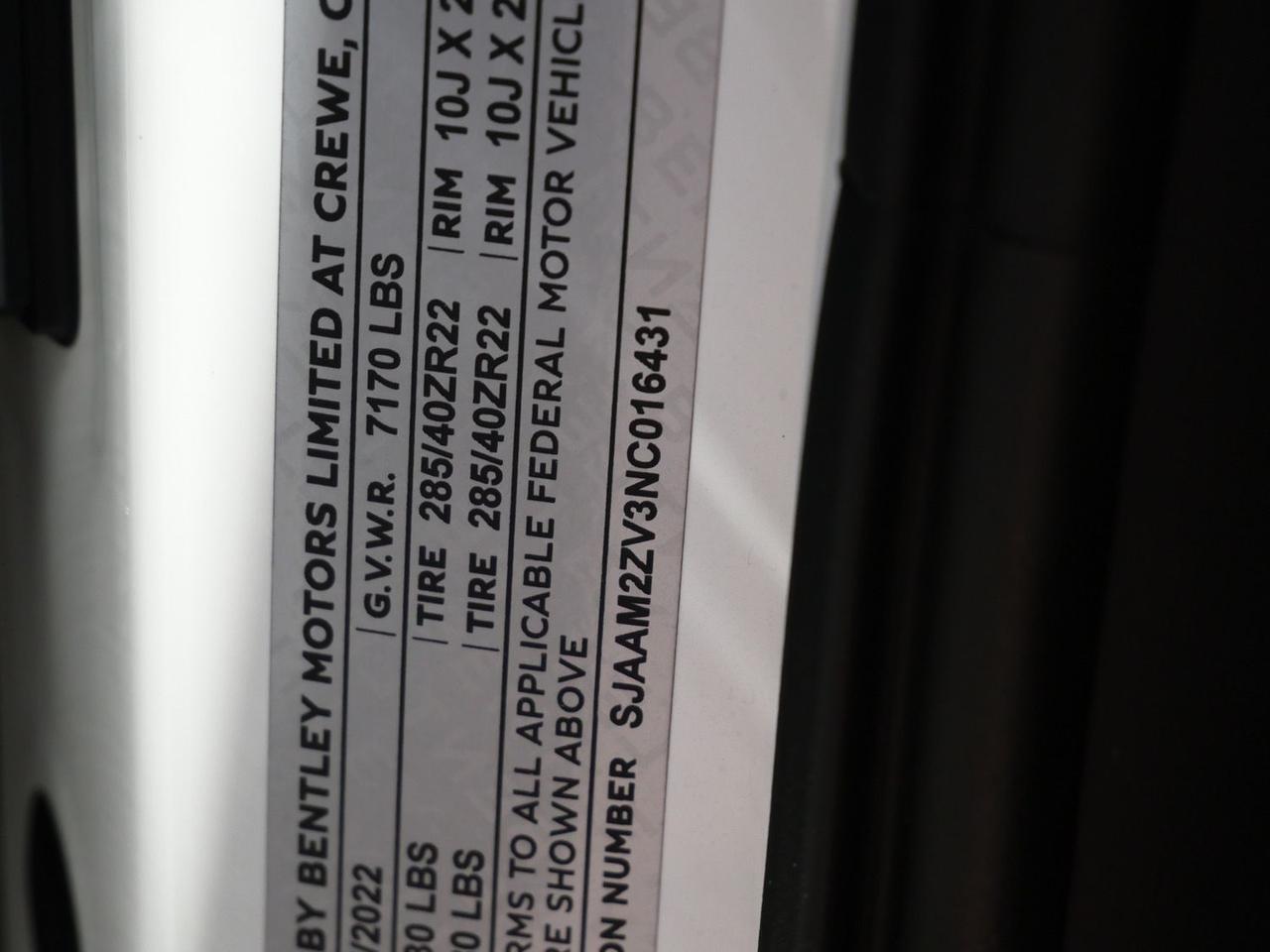 2022 Bentley Bentayga V8 V8 Lawrence KS