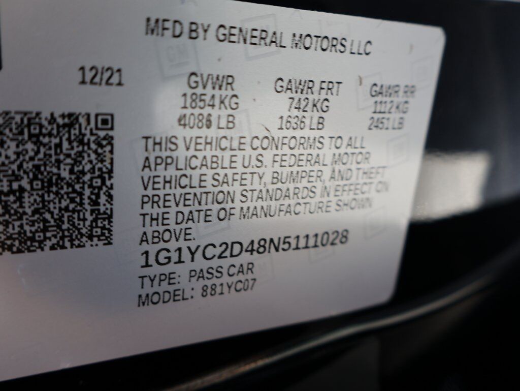 2022 Chevrolet Corvette Stingray San Clemente CA