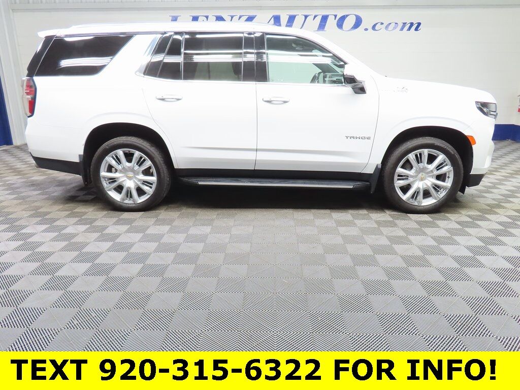 2022 Chevrolet Tahoe High Country 4WD Fond du Lac WI 2022 Chevrolet Tahoe High Country 4WD Fond du Lac WI