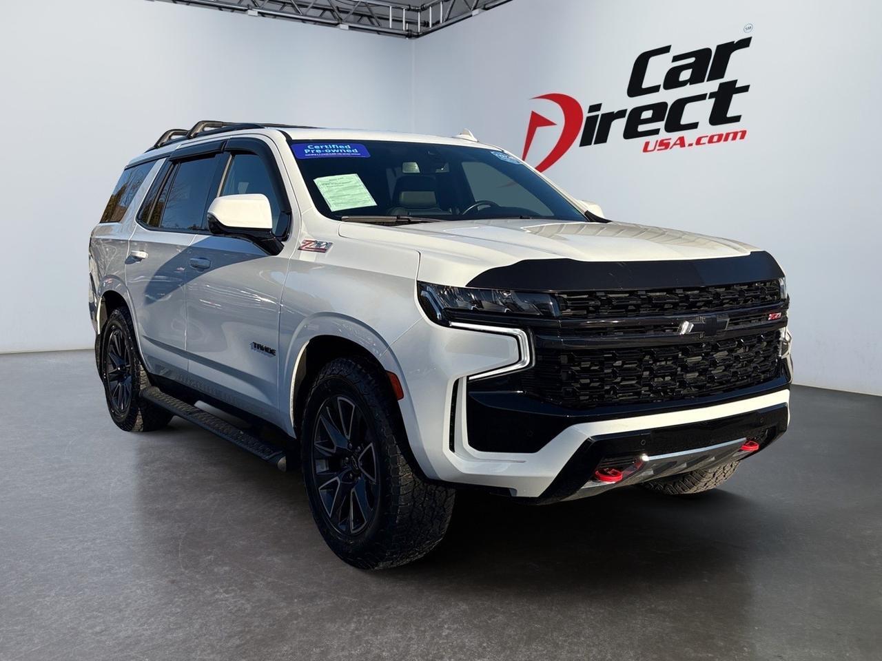 2022 Chevrolet Tahoe Z71 4X4, LANE KEEP ASSIST, BLIND SPOT ALERT, RUNNING BOARDS, POWER LIFTGATE, ROOF RACKS, HEATED & COOLING SEATS, CAPTAINS CHAIRS, POWER 3RD ROW, APPLE CARPLAY/ANDROID AUTO, PANORAMIC MOONROOF, ONLY 1 OWNER, CLEAN CARFAX, TRAVEL IN A TAHOE! Virginia Beach VA 2022 Chevrolet Tahoe Z71 4X4, LANE KEEP ASSIST, BLIND SPOT ALERT, RUNNING BOARDS, POWER LIFTGATE, ROOF RACKS, HEATED & COOLING SEATS, CAPTAINS CHAIRS, POWER 3RD ROW, APPLE CARPLAY/ANDROID AUTO, PANORAMIC MOONROOF, ONLY 1 OWNER, CLEAN CARFAX, TRAVEL IN A TAHOE! Virginia Beach VA