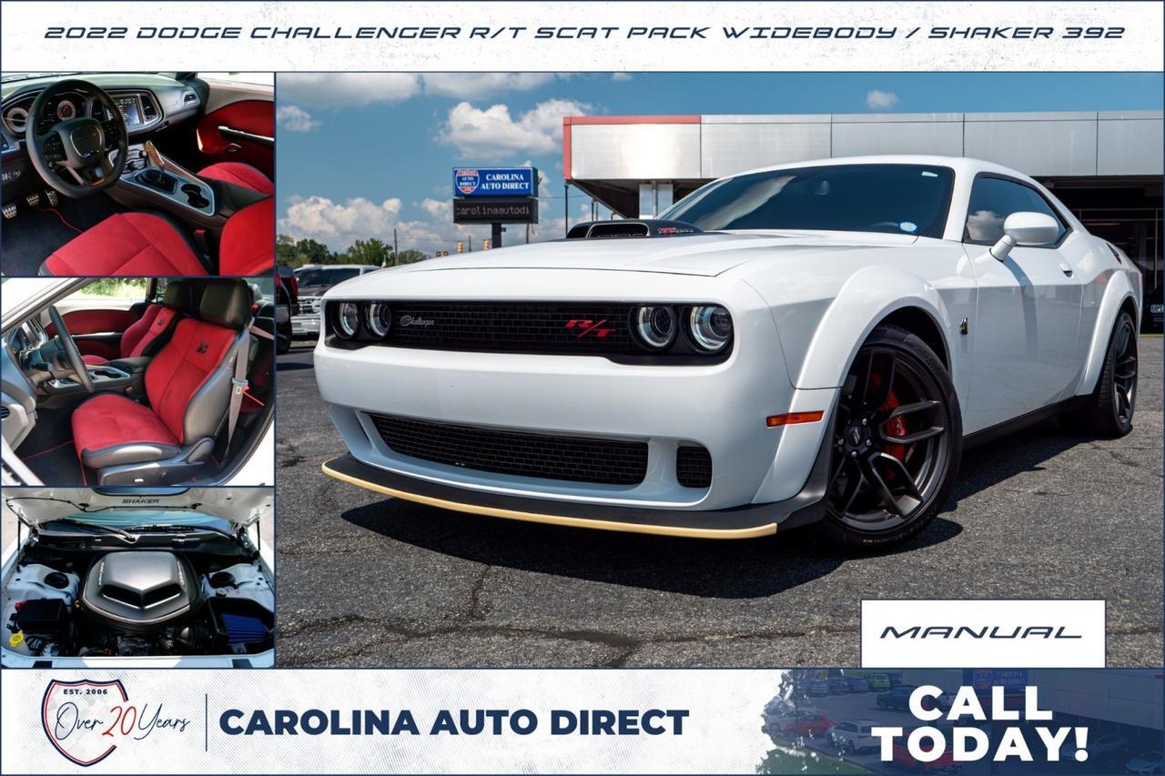 2022 Dodge Challenger R/T Scat Pack Widebody / Shaker 392 / Plus Package! Lincolnton NC 2022 Dodge Challenger R/T Scat Pack Widebody / Shaker 392 / Plus Package! Lincolnton NC
