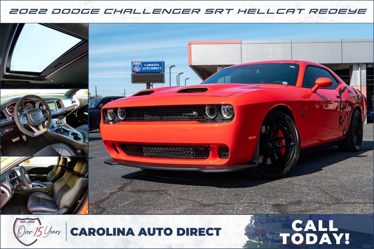 2022 Dodge Challenger SRT Hellcat Redeye / Plus Package / Alcantara PKG! 2022 Dodge Challenger SRT Hellcat Redeye / Plus Package / Alcantara PKG!