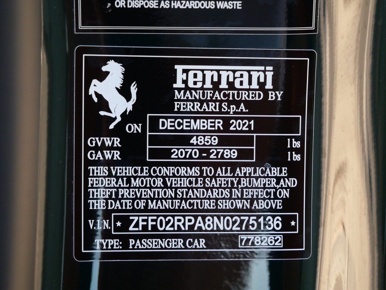 2022 Ferrari Portofino Lawrence KS