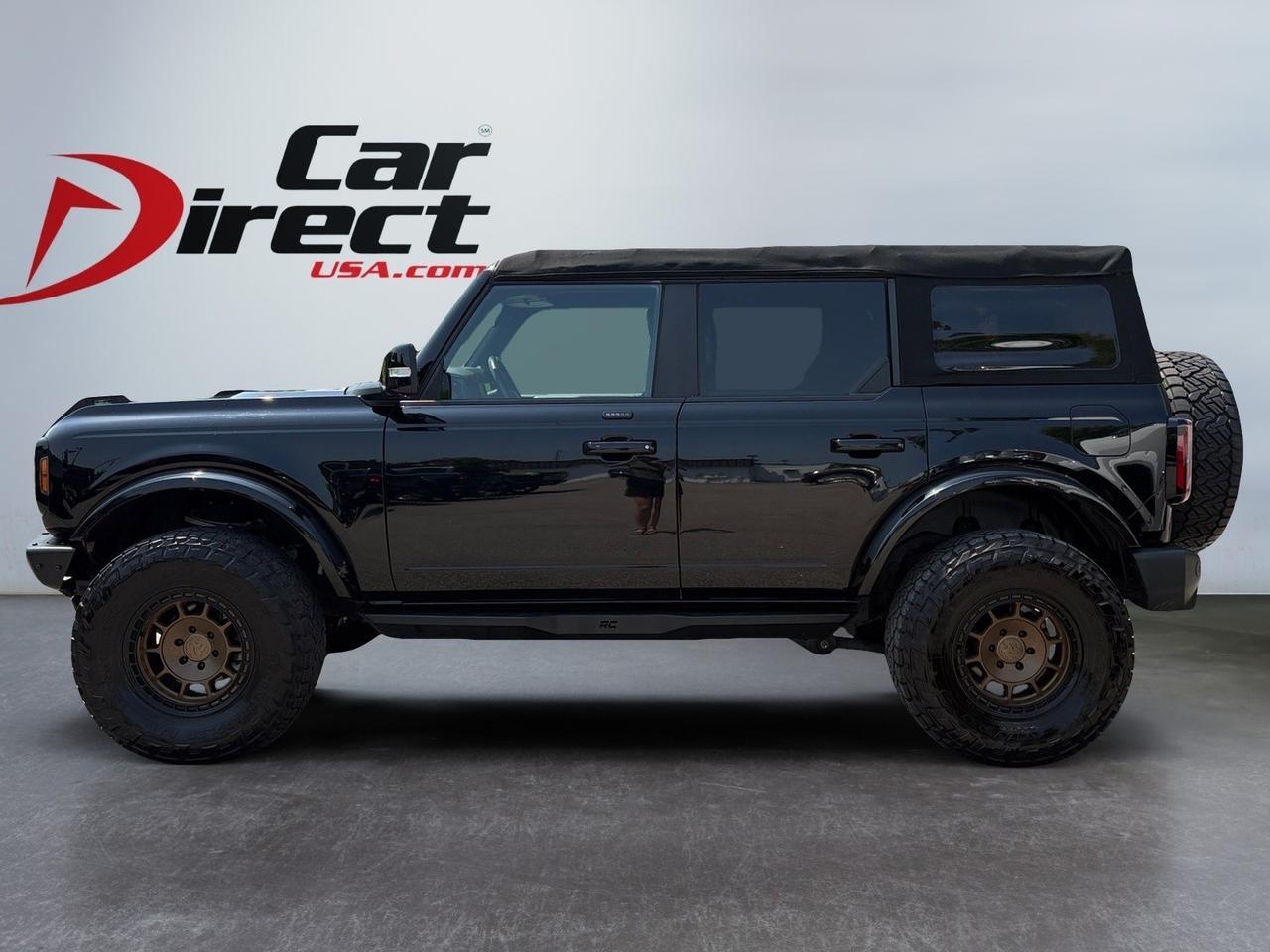 2022 Ford Bronco Outer Banks, LIFTED, RUNNING BOARDS, TOW PACKAGE, 360 BACKUP CAMERA, REMOTE START, SOFT TOP, AUTO START/STOP, NAVIGATION, HEATED STEERING WHEEL & SEATS, ONLY 32K MILES, CLEAN CARFAX, RIDE ON THE WILD SIDE! Virginia Beach VA 2022 Ford Bronco Outer Banks, LIFTED, RUNNING BOARDS, TOW PACKAGE, 360 BACKUP CAMERA, REMOTE START, SOFT TOP, AUTO START/STOP, NAVIGATION, HEATED STEERING WHEEL & SEATS, ONLY 32K MILES, CLEAN CARFAX, RIDE ON THE WILD SIDE! Virginia Beach VA