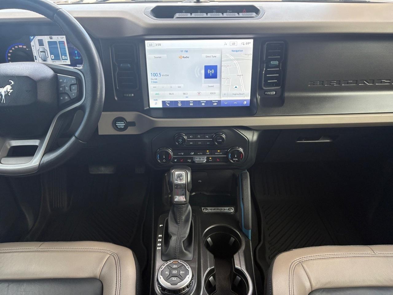 2022 Ford Bronco Wildtrak, LIFTED, NAVIGATION, RUNNING BOARDS, 360 BACKUP CAMERA, REMOTE START, PRE-COLLISION ALERT, TOW PACKAGE, HEATED STEERING WHEEL & SEATS, CLEAN CARFAX, UNLEASH THE WILD, DRIVE THIS BRONCO! Virginia Beach VA 2022 Ford Bronco Wildtrak, LIFTED, NAVIGATION, RUNNING BOARDS, 360 BACKUP CAMERA, REMOTE START, PRE-COLLISION ALERT, TOW PACKAGE, HEATED STEERING WHEEL & SEATS, CLEAN CARFAX, UNLEASH THE WILD, DRIVE THIS BRONCO! Virginia Beach VA