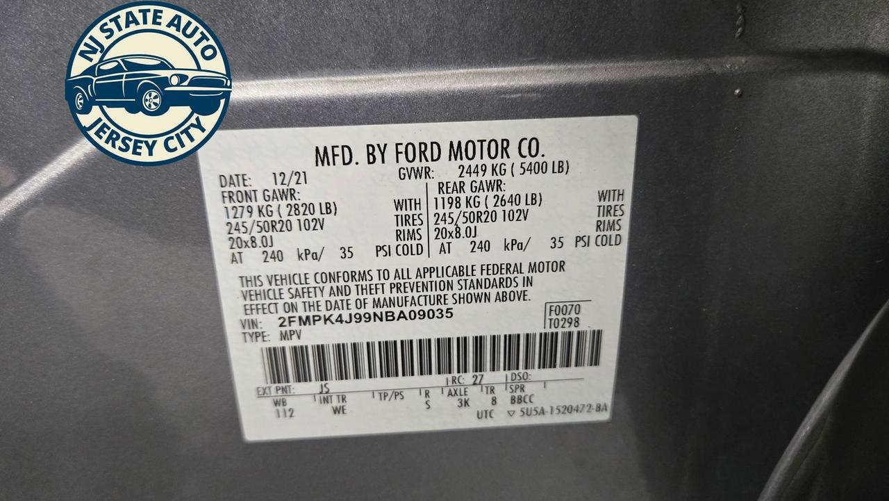2022 Ford Edge ST Line Jersey City NJ