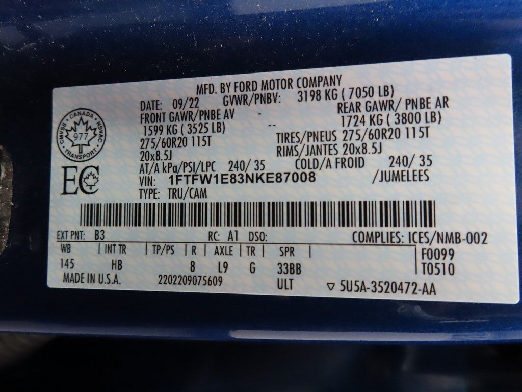 2022 Ford F-150 4x4 SuperCrew Lariat Fond du Lac WI 2022 Ford F-150 4x4 SuperCrew Lariat Fond du Lac WI