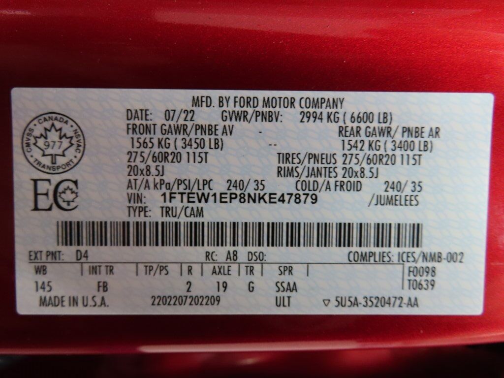 2022 Ford F-150 4x4 SuperCrew XLT Fond du Lac WI 2022 Ford F-150 4x4 SuperCrew XLT Fond du Lac WI