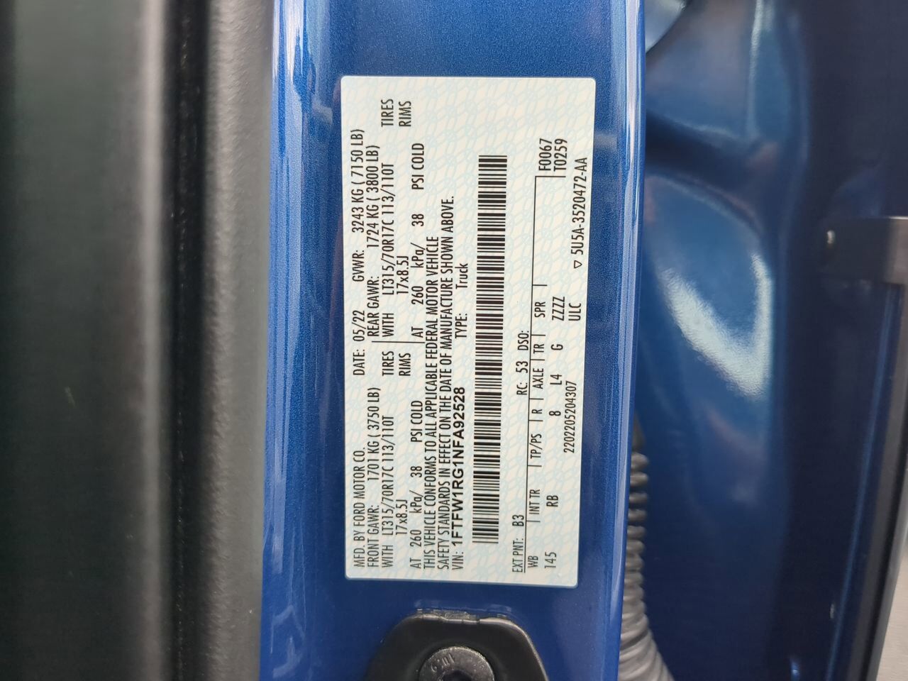 2022 Ford F-150 Raptor Appleton WI