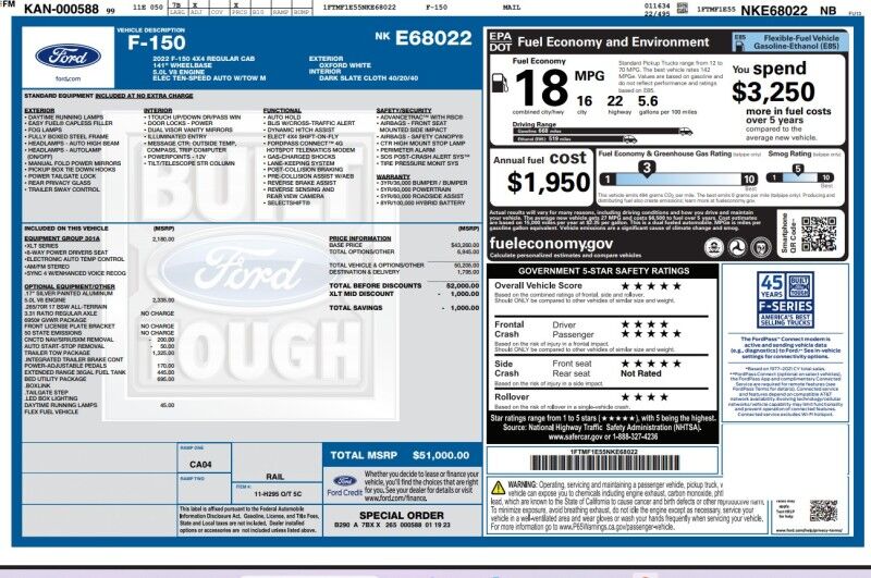 2022 Ford F-150 XLT Webster MA 2022 Ford F-150 XLT Webster MA