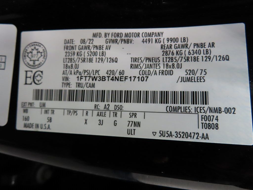 2022 Ford F-350 Super Duty 4x4 Crew Cab Lariat SRW Fond du Lac WI 2022 Ford F-350 Super Duty 4x4 Crew Cab Lariat SRW Fond du Lac WI