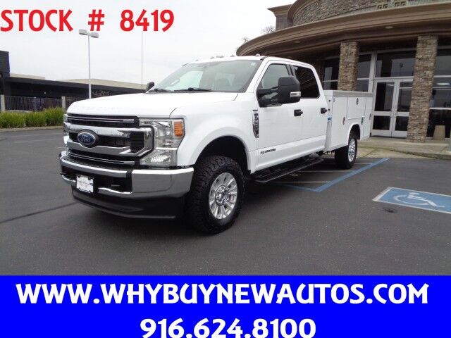 2022 Ford F350 Utility ~ 4x4 ~ Diesel ~ Crew Cab XLT ~ Only 49K Miles! 2022 Ford F350 Utility ~ 4x4 ~ Diesel ~ Crew Cab XLT ~ Only 49K Miles!
