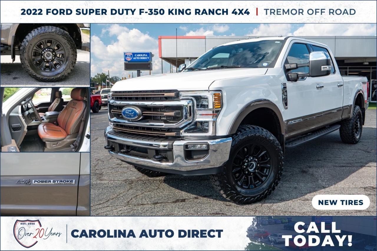 2022 Ford Super Duty F-350 King Ranch 4X4 / Tremor Off Road / V8 Diesel Lincolnton NC 2022 Ford Super Duty F-350 King Ranch 4X4 / Tremor Off Road / V8 Diesel Lincolnton NC