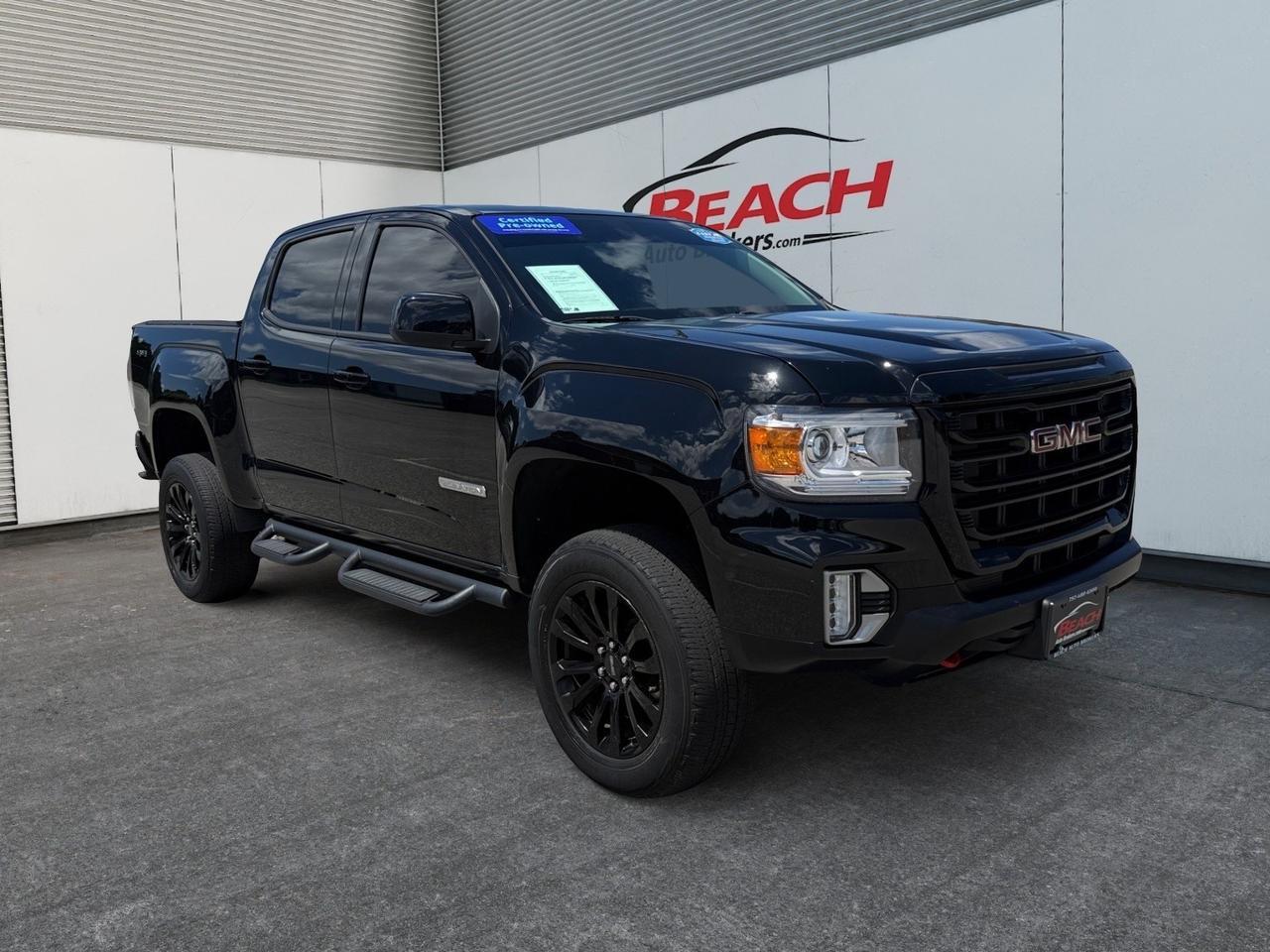 2022 GMC Canyon 4WD Elevation, TONNEAU COVER, APPLE CARPLAY/ANDROID AUTO, POWER MIRRORS, POWER SLIDING REAR WINDOW, BACKUP CAMERA, WIFI, NAVIGATION, CORNER REAR BUMPER STEP, TOW PACKAGE, BED LINER, ONLY 1 OWNER, CLEAN CARFAX! Norfolk VA 2022 GMC Canyon 4WD Elevation, TONNEAU COVER, APPLE CARPLAY/ANDROID AUTO, POWER MIRRORS, POWER SLIDING REAR WINDOW, BACKUP CAMERA, WIFI, NAVIGATION, CORNER REAR BUMPER STEP, TOW PACKAGE, BED LINER, ONLY 1 OWNER, CLEAN CARFAX! Norfolk VA