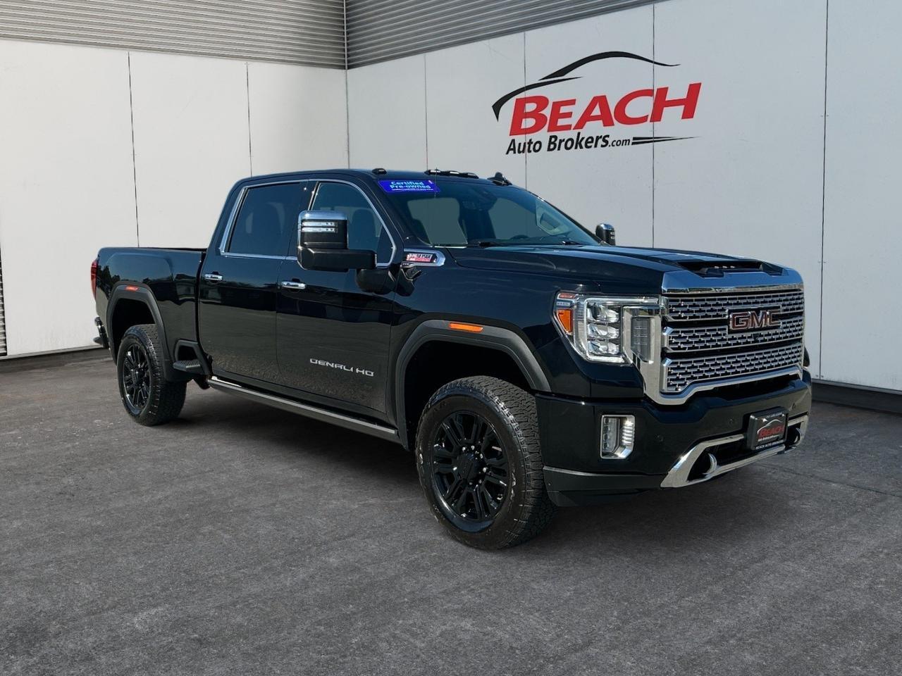 2022 GMC Sierra 2500HD Denali, HEATED/VENTILATED SEATS, SUNROOF, APPLE CARPLAY/ANDROID AUTO, POWER SLIDING REAR WINDOW, RUNNING BOARDS, TOW PACKAGE, BED LINER, BACKUP CAMERA, POWER FOLDING MIRRORS, HEATED REAR SEATS, TOW HOOKS, CLEAN CARFAX, ONLY 1 OWNER, THIS GMC HAS IT A Norfolk VA 2022 GMC Sierra 2500HD Denali, HEATED/VENTILATED SEATS, SUNROOF, APPLE CARPLAY/ANDROID AUTO, POWER SLIDING REAR WINDOW, RUNNING BOARDS, TOW PACKAGE, BED LINER, BACKUP CAMERA, POWER FOLDING MIRRORS, HEATED REAR SEATS, TOW HOOKS, CLEAN CARFAX, ONLY 1 OWNER, THIS GMC HAS IT A Norfolk VA