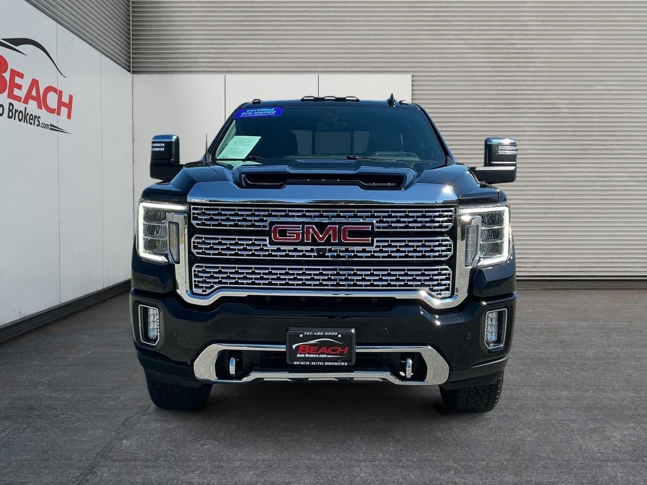 2022 GMC Sierra 2500HD Denali, HEATED/VENTILATED SEATS, SUNROOF, APPLE CARPLAY/ANDROID AUTO, POWER SLIDING REAR WINDOW, RUNNING BOARDS, TOW PACKAGE, BED LINER, BACKUP CAMERA, POWER FOLDING MIRRORS, HEATED REAR SEATS, TOW HOOKS, CLEAN CARFAX, ONLY 1 OWNER, THIS GMC HAS IT A Norfolk VA 2022 GMC Sierra 2500HD Denali, HEATED/VENTILATED SEATS, SUNROOF, APPLE CARPLAY/ANDROID AUTO, POWER SLIDING REAR WINDOW, RUNNING BOARDS, TOW PACKAGE, BED LINER, BACKUP CAMERA, POWER FOLDING MIRRORS, HEATED REAR SEATS, TOW HOOKS, CLEAN CARFAX, ONLY 1 OWNER, THIS GMC HAS IT A Norfolk VA