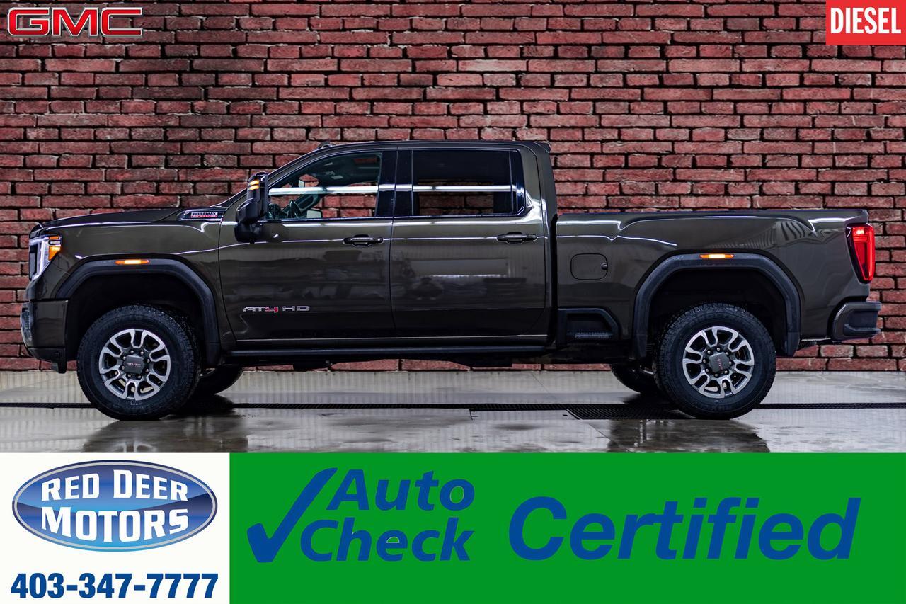 2022 GMC Sierra 3500HD 4x4 Crew Cab AT4 Diesel Leather Roof Nav Red Deer AB 2022 GMC Sierra 3500HD 4x4 Crew Cab AT4 Diesel Leather Roof Nav Red Deer AB