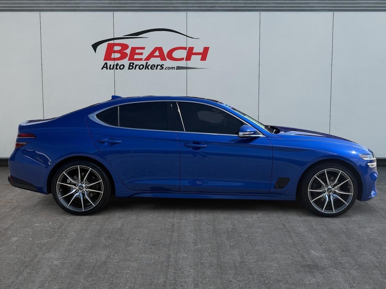 2022 Genesis G70 2.0T, HEATED SEATS, SUNROOF, POWER FOLDING MIRRORS, BLUETOOTH, NAVIGATION, REMOTE KEYLESS ENTRY, POWER MIRRORS, BACKUP CAMERA, TINTED GLASS, ONLY 1 OWNER, CLEAN CARFAX! Norfolk VA 2022 Genesis G70 2.0T, HEATED SEATS, SUNROOF, POWER FOLDING MIRRORS, BLUETOOTH, NAVIGATION, REMOTE KEYLESS ENTRY, POWER MIRRORS, BACKUP CAMERA, TINTED GLASS, ONLY 1 OWNER, CLEAN CARFAX! Norfolk VA