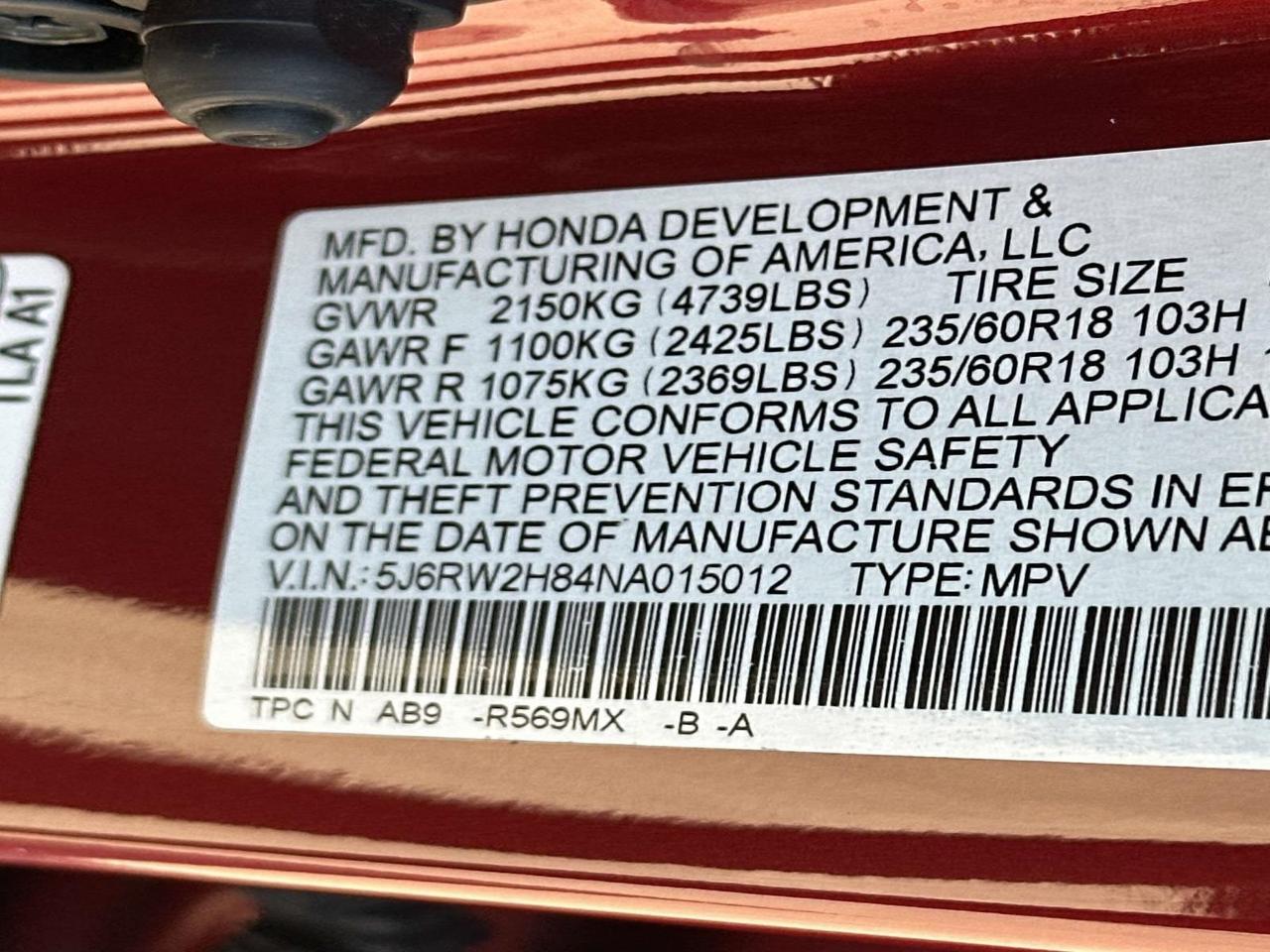 2022 Honda CR-V EX-L Woodbridge VA