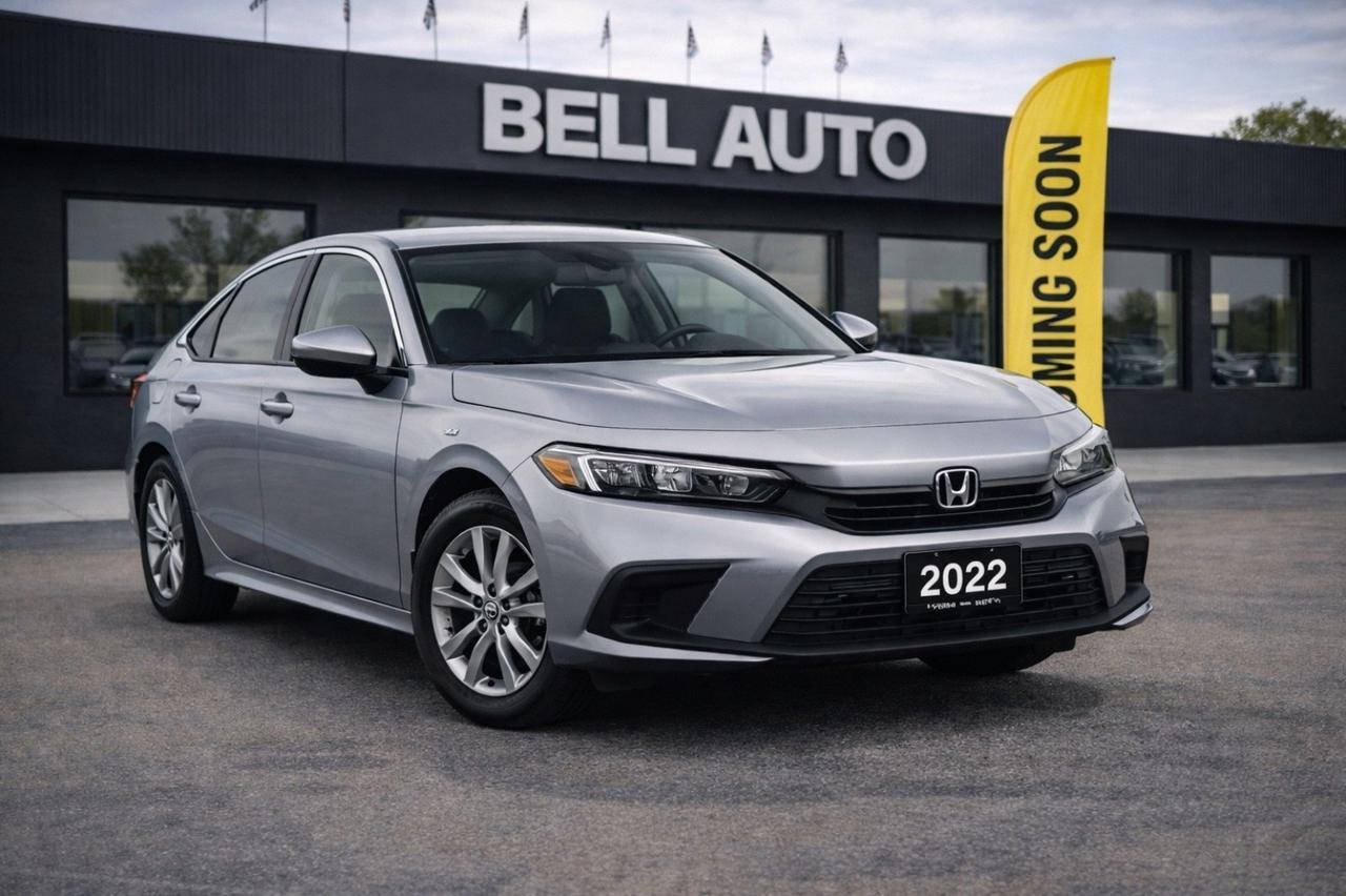2022 Honda Civic Sedan LX APPLECARPLAY B.CAM ONEOWNER NOACCIDENT 2022 Honda Civic Sedan LX APPLECARPLAY B.CAM ONEOWNER NOACCIDENT