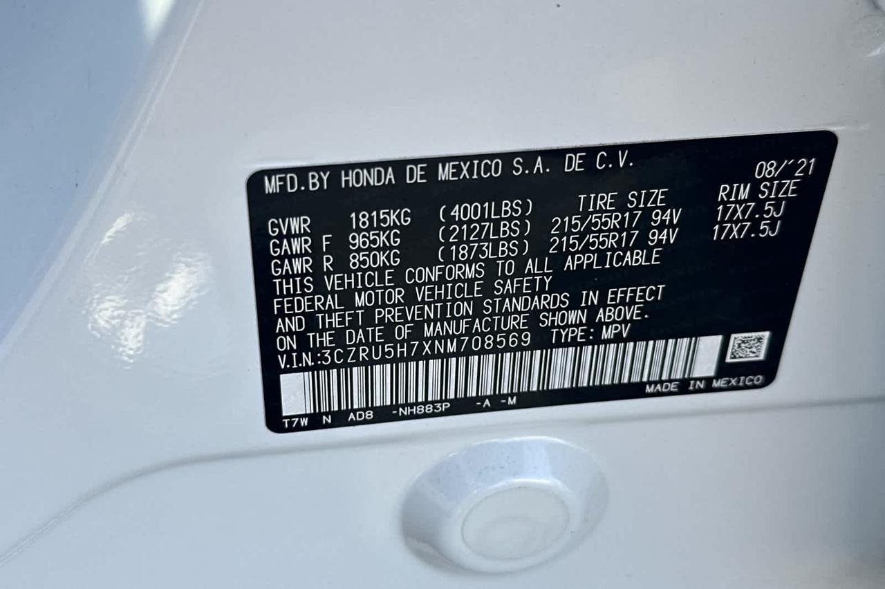 2022 Honda HR-V EX-L Roseville CA