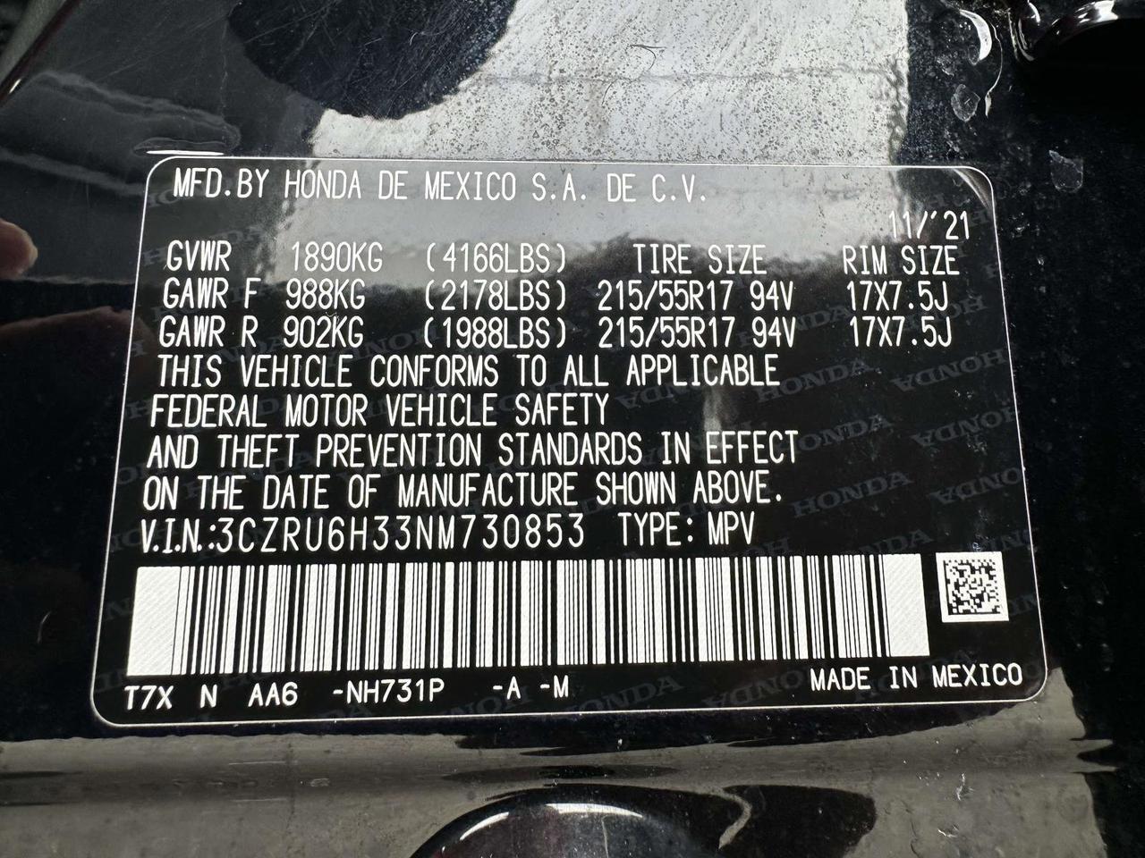 2022 Honda HR-V LX Clifton Park NY