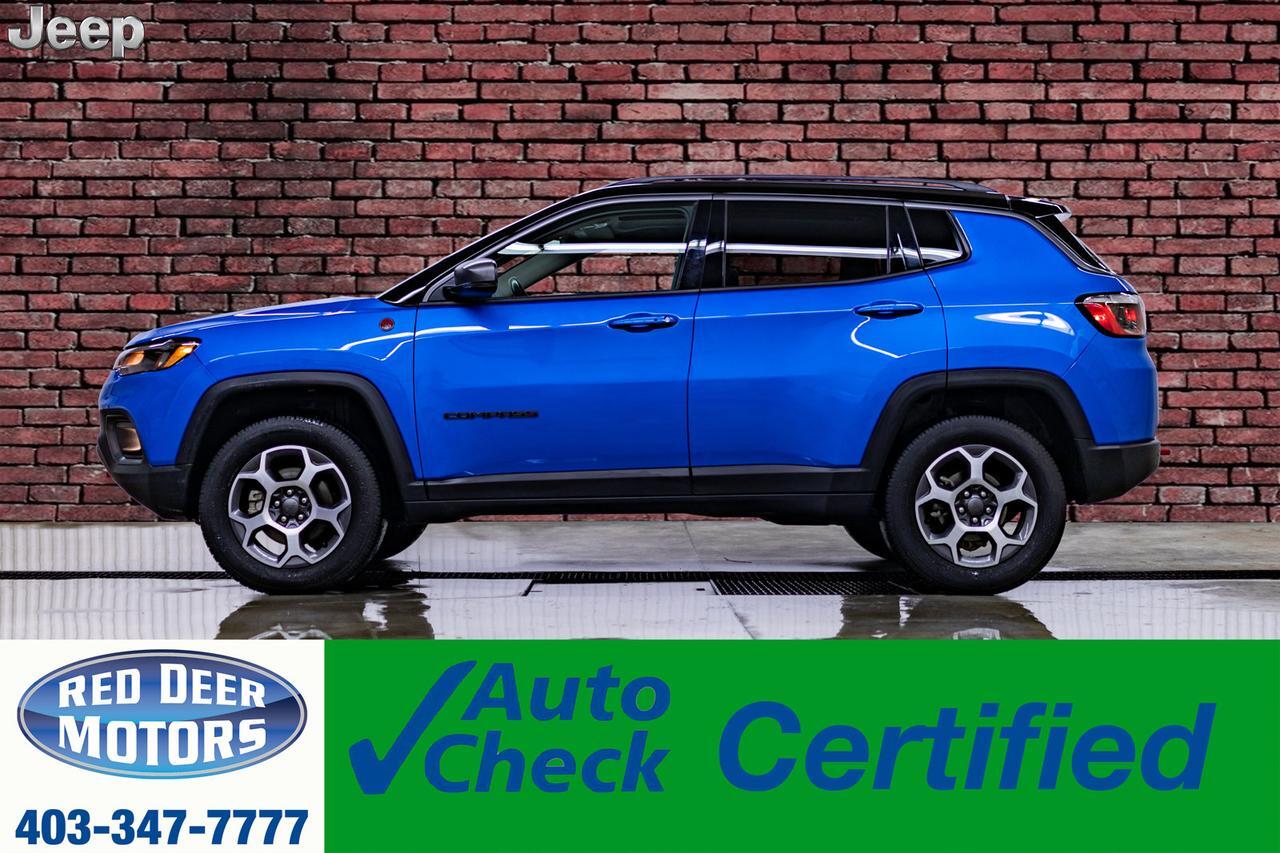 2022 Jeep Compass 4x4 Trailhawk Leather Roof Nav Red Deer AB 2022 Jeep Compass 4x4 Trailhawk Leather Roof Nav Red Deer AB