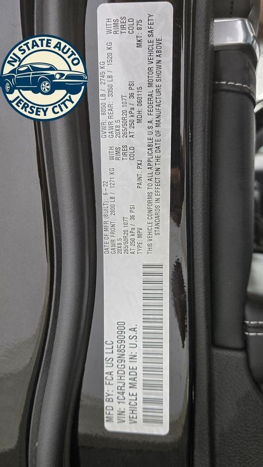 2022 Jeep Grand Cherokee Overland Jersey City NJ 2022 Jeep Grand Cherokee Overland Jersey City NJ