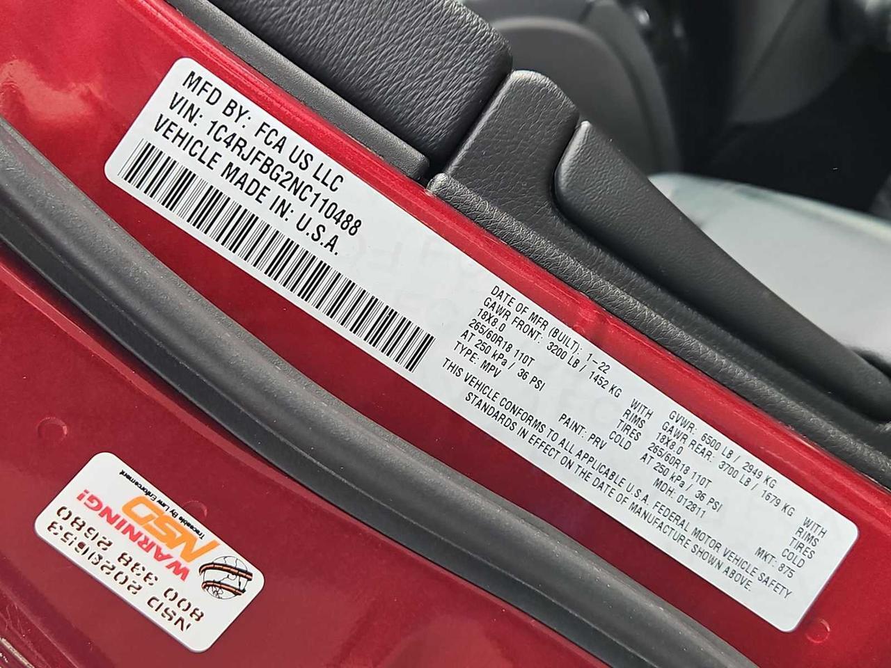 2022 Jeep Grand Cherokee WK Limited Irving TX 2022 Jeep Grand Cherokee WK Limited Irving TX