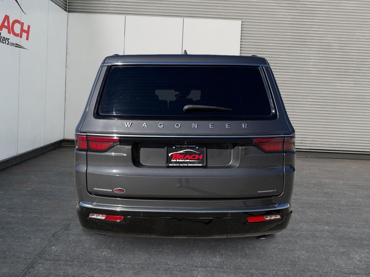 2022 Jeep Wagoneer Series II, HEATED AND VENTILATED SEATS, HEATED STEERING WHEEL, MOONROOF, APPLE CARPLAY/ANDROID AUTO, ALPINE SPEAKERS, BACKUP CAMERA, WIFI, NAVIGATION, WIRELESS CHARGING PAD, HEATED EXTERIOR MIRRORS, THIS IS A GREAT VEHICLE FOR A GREAT PRICE! Norfolk VA 2022 Jeep Wagoneer Series II, HEATED AND VENTILATED SEATS, HEATED STEERING WHEEL, MOONROOF, APPLE CARPLAY/ANDROID AUTO, ALPINE SPEAKERS, BACKUP CAMERA, WIFI, NAVIGATION, WIRELESS CHARGING PAD, HEATED EXTERIOR MIRRORS, THIS IS A GREAT VEHICLE FOR A GREAT PRICE! Norfolk VA