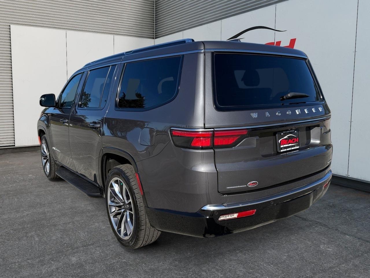 2022 Jeep Wagoneer Series II, HEATED AND VENTILATED SEATS, HEATED STEERING WHEEL, MOONROOF, APPLE CARPLAY/ANDROID AUTO, ALPINE SPEAKERS, BACKUP CAMERA, WIFI, NAVIGATION, WIRELESS CHARGING PAD, HEATED EXTERIOR MIRRORS, THIS IS A GREAT VEHICLE FOR A GREAT PRICE! Norfolk VA 2022 Jeep Wagoneer Series II, HEATED AND VENTILATED SEATS, HEATED STEERING WHEEL, MOONROOF, APPLE CARPLAY/ANDROID AUTO, ALPINE SPEAKERS, BACKUP CAMERA, WIFI, NAVIGATION, WIRELESS CHARGING PAD, HEATED EXTERIOR MIRRORS, THIS IS A GREAT VEHICLE FOR A GREAT PRICE! Norfolk VA