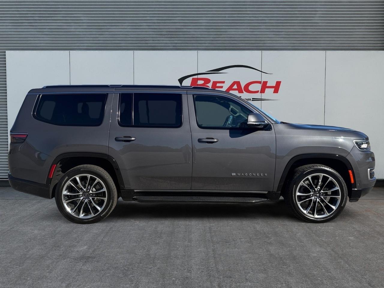 2022 Jeep Wagoneer Series II, HEATED AND VENTILATED SEATS, HEATED STEERING WHEEL, MOONROOF, APPLE CARPLAY/ANDROID AUTO, ALPINE SPEAKERS, BACKUP CAMERA, WIFI, NAVIGATION, WIRELESS CHARGING PAD, HEATED EXTERIOR MIRRORS, THIS IS A GREAT VEHICLE FOR A GREAT PRICE! Norfolk VA 2022 Jeep Wagoneer Series II, HEATED AND VENTILATED SEATS, HEATED STEERING WHEEL, MOONROOF, APPLE CARPLAY/ANDROID AUTO, ALPINE SPEAKERS, BACKUP CAMERA, WIFI, NAVIGATION, WIRELESS CHARGING PAD, HEATED EXTERIOR MIRRORS, THIS IS A GREAT VEHICLE FOR A GREAT PRICE! Norfolk VA