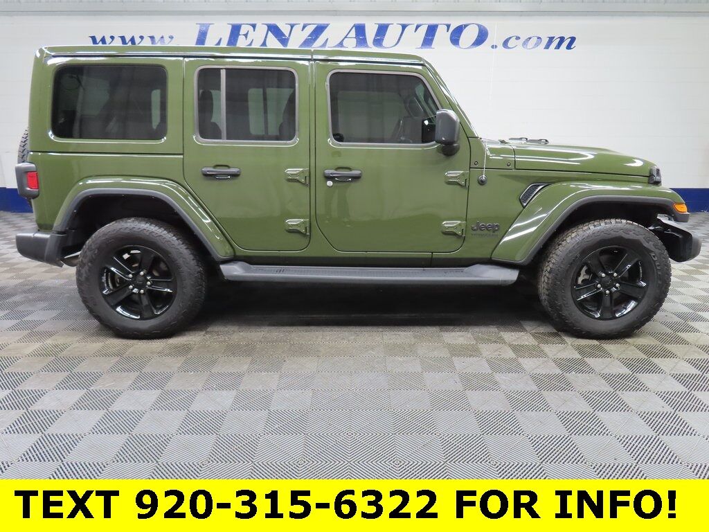 2022 Jeep Wrangler 4x4 Unlimited Sahara Fond du Lac WI 2022 Jeep Wrangler 4x4 Unlimited Sahara Fond du Lac WI