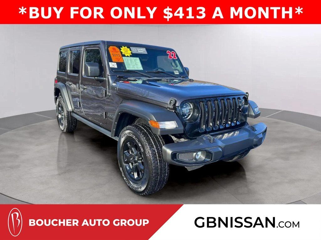 2022 Jeep Wrangler Unlimited Willys