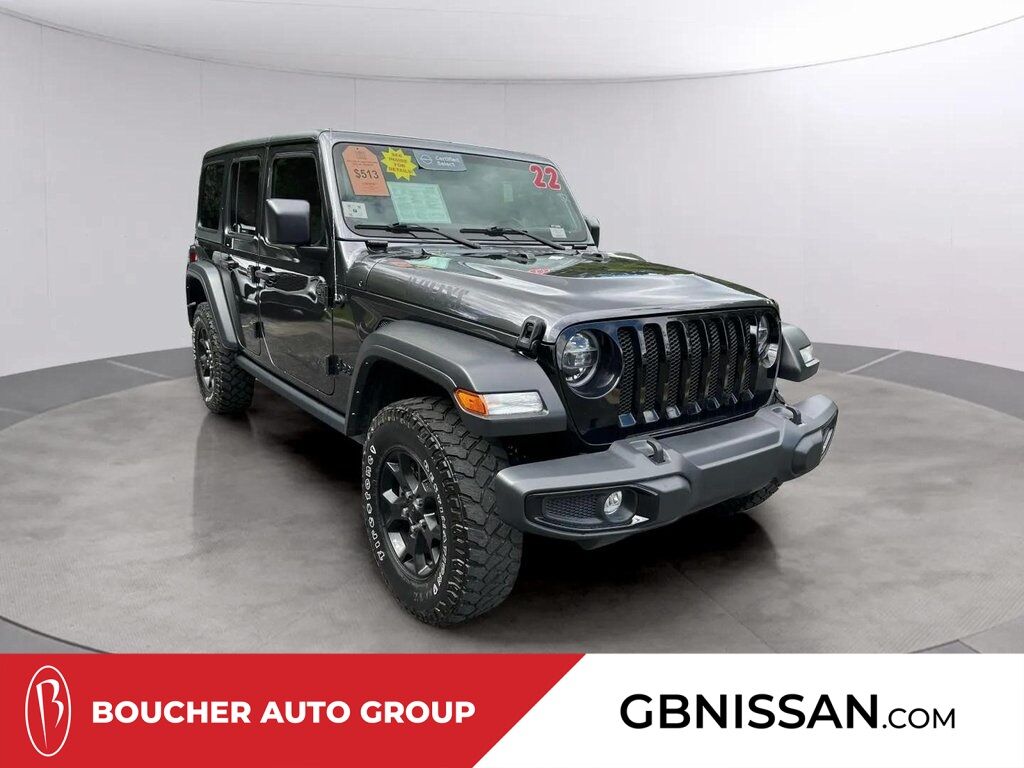 2022 Jeep Wrangler Unlimited Willys